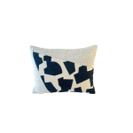 Coussin Modern Patch Bleu Nuit 50CM x 40CM