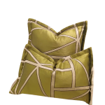 Coussin décoratif  en satin "MADUREL TATA COL L01" 48CM  x 48CM