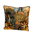 Coussin décoratif Carré Double Face Tissu 'Madurel' Motif Géométrique (46*46cm)