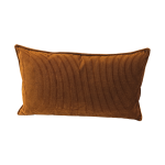 Coussin Velours Côtelé Caramel – Élégance & Confort - 5cx35 cm