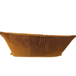 Coussin Velours Côtelé Caramel – Élégance & Confort - 5cx35 cm