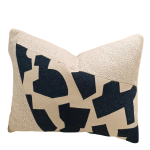 Coussin Modern Patch Bleu Nuit 50CM x 40CM